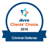 Avvo Client Choice Award
